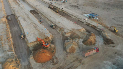 正威铜产品深加工项目全速推进，施工建设如火如荼